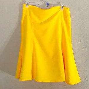 Women’s yellow skirt